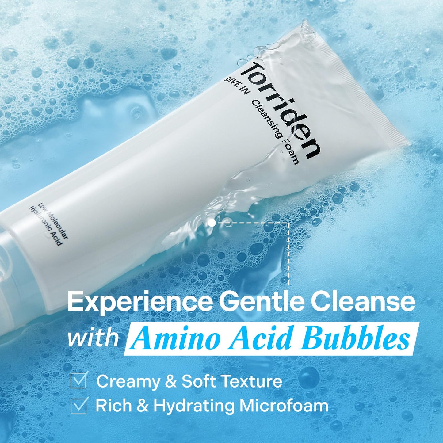 [TORRIDEN] DIVE IN Low Molecular Hyaluronic Acid Cleansing Foam