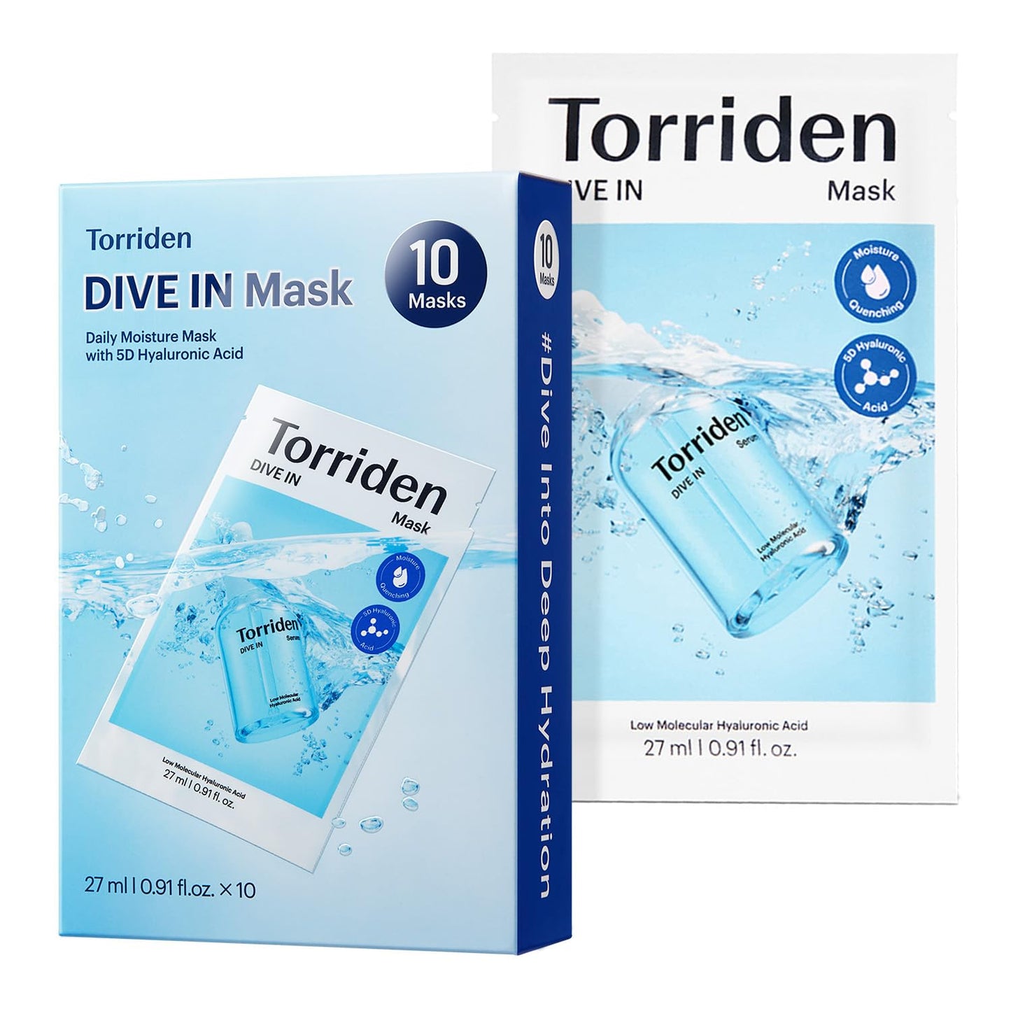 [TORRIDEN] DIVE IN Low Molecular Hyaluronic Acid Mask Pack