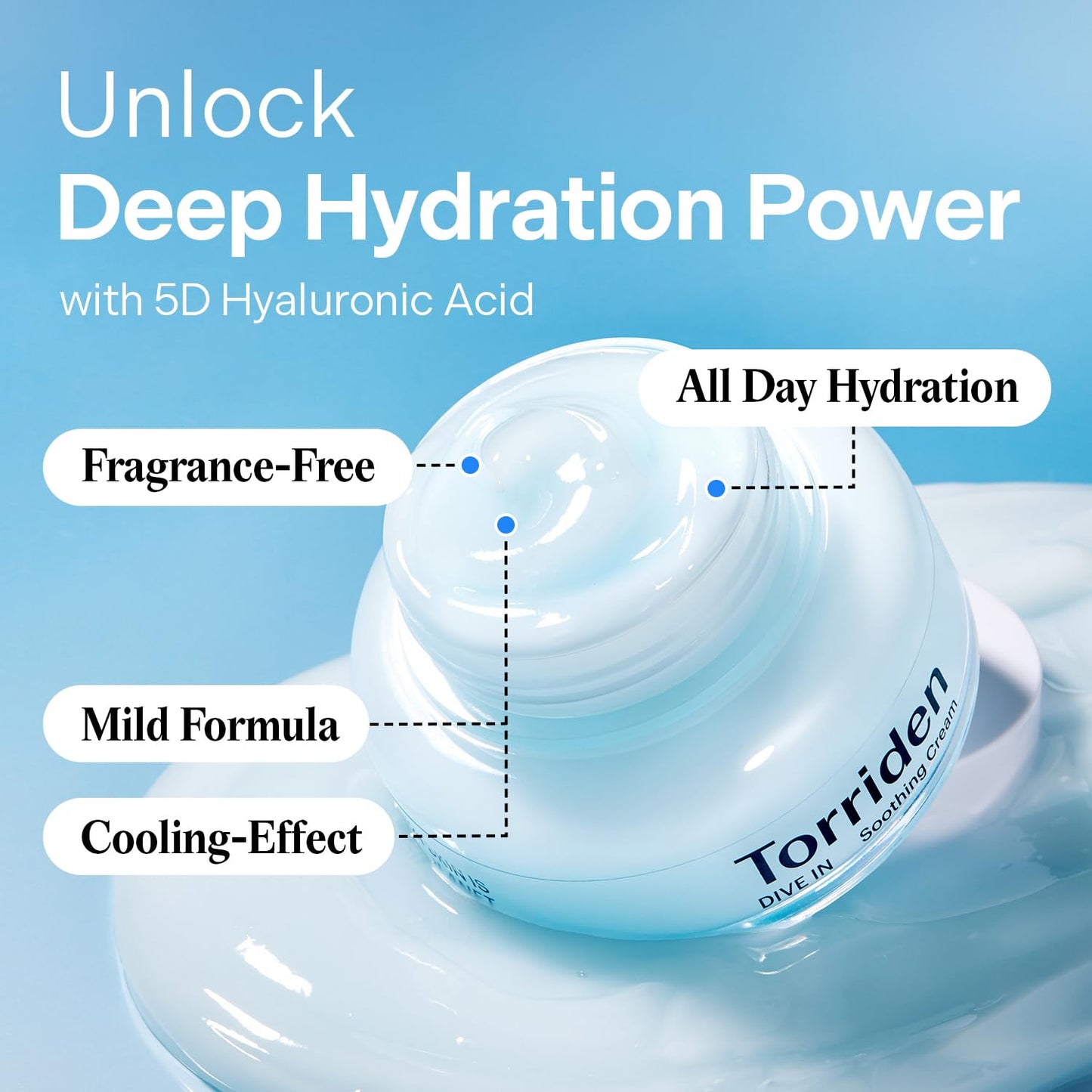[TORRIDEN] DIVE IN Low Molecular Hyaluronic Acid Soothing Cream