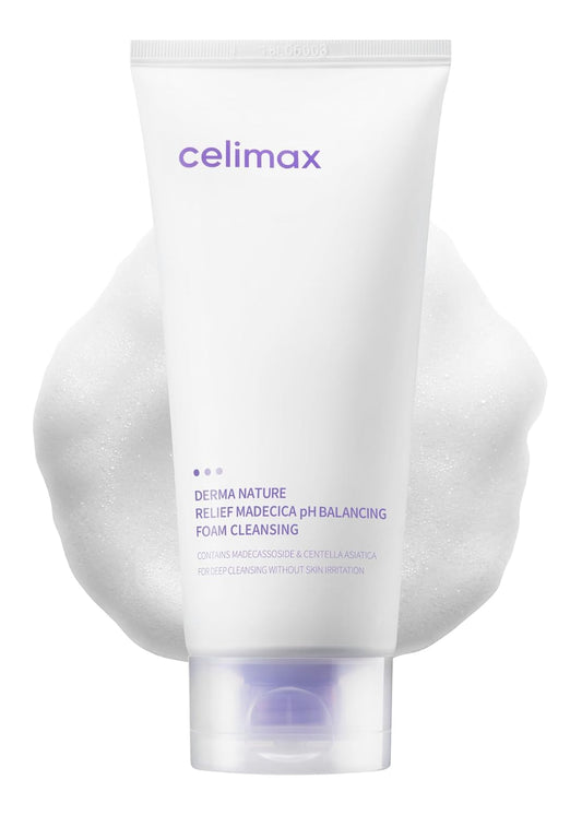 [CELIMAX] DERMA NATURE RELIEF MADECICA PH BALANCING FOAM CLEANSING 150ML