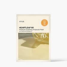 [ANUA] HEARTLEAF 80% AMPOULE MASK 27ML_(1PCS)
