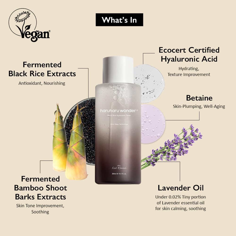 [haruharu wonder] Black Rice Hyaluronic Toner 150ml