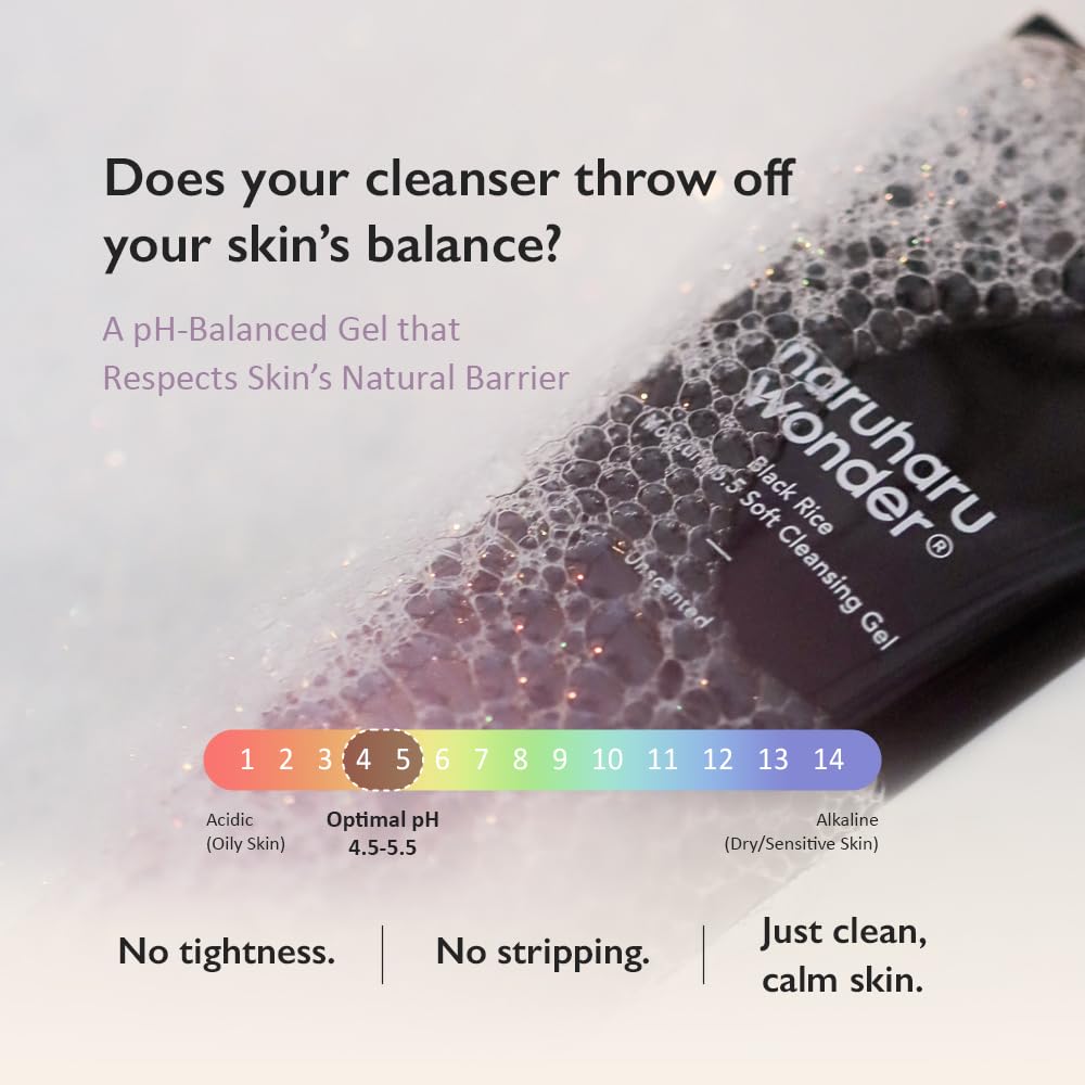 [haruharu wonder] Black Rice Moisture 5.5 Soft Cleansing Gel 100ml