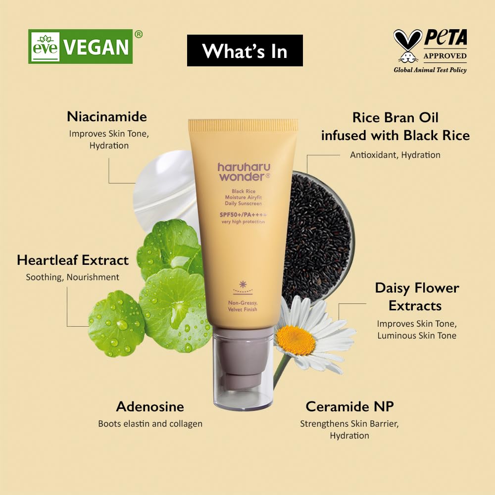 [haruharu wonder] Black Rice Moisture Airyfit Daily Sunscreen 50ml