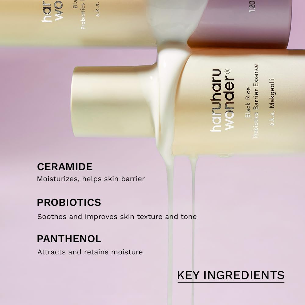 [haruharu wonder] Black Rice Probiotics Barrier Essence 120ml