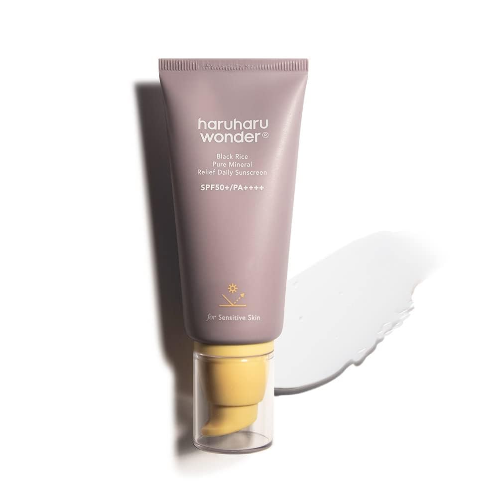 [haruharu wonder] Black Rice Pure Mineral Relief Daily Sunscreen 50ml